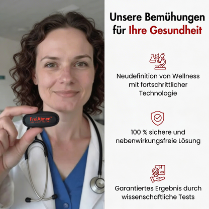 FreiAtmen™ Nasen-Rotlichttherapie