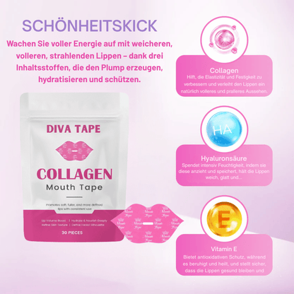 Diva Tape | Feuchtigkeit und Volumen spendendes Mouth Tape